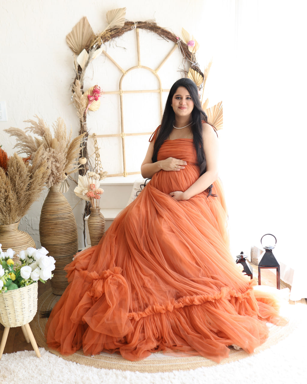 Maternity Photoshoot – Boho Setup