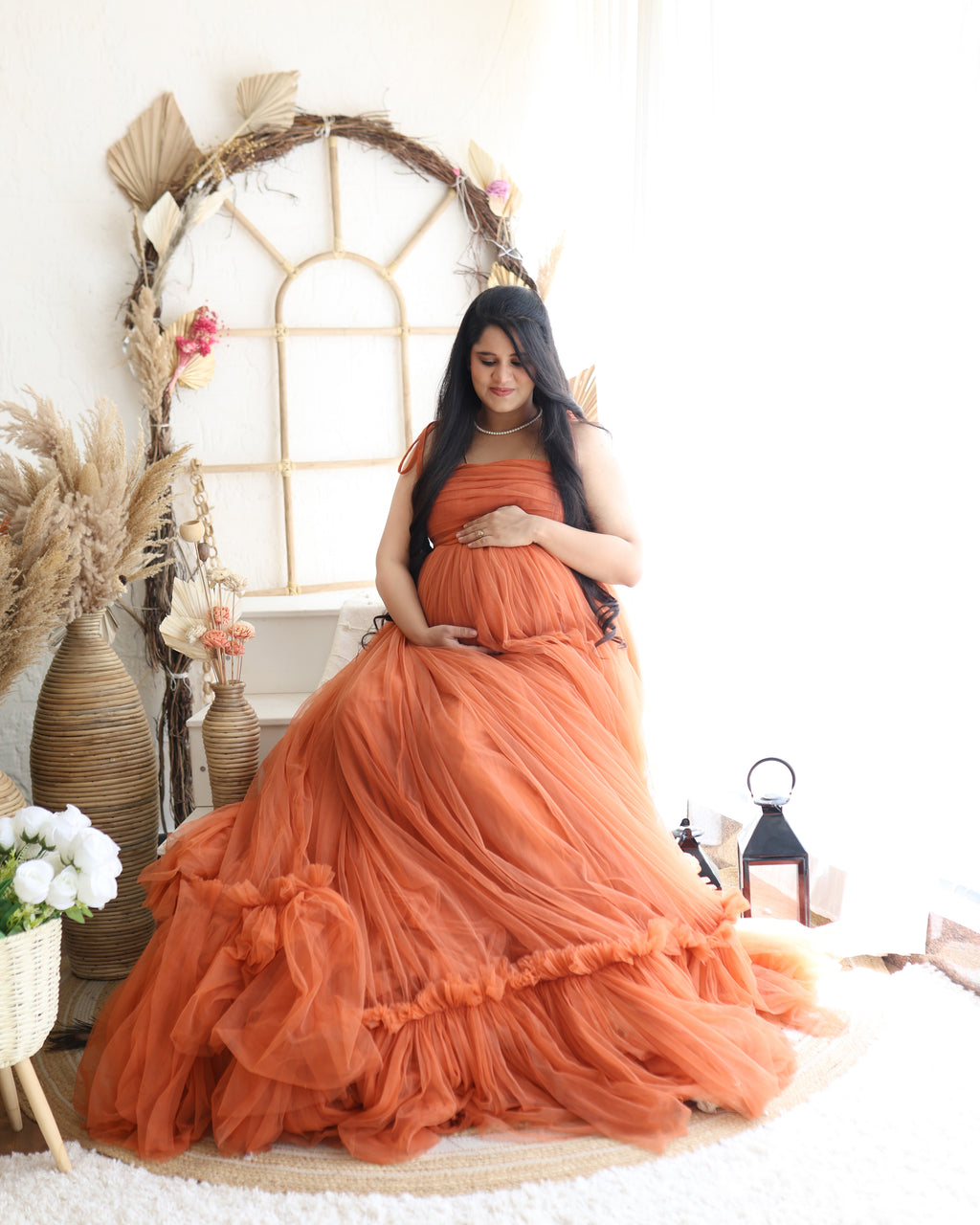 Maternity Photoshoot – Boho Setup