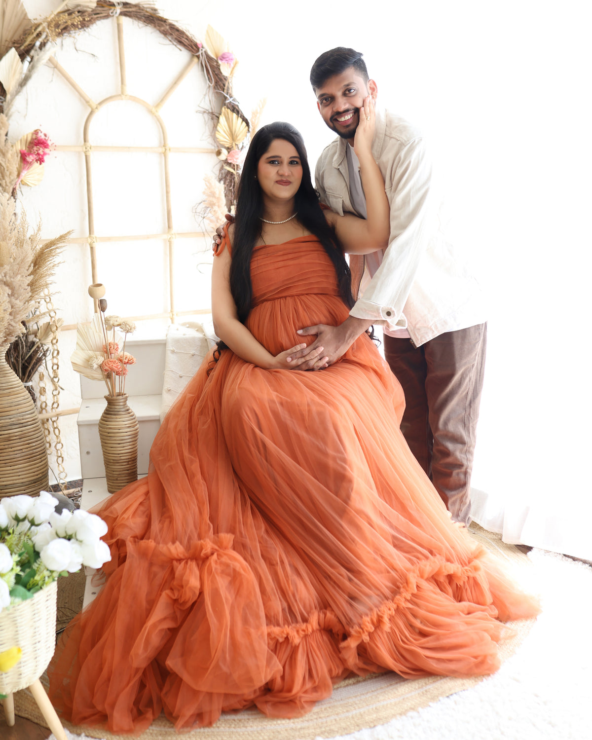 Maternity Photoshoot – Boho Setup