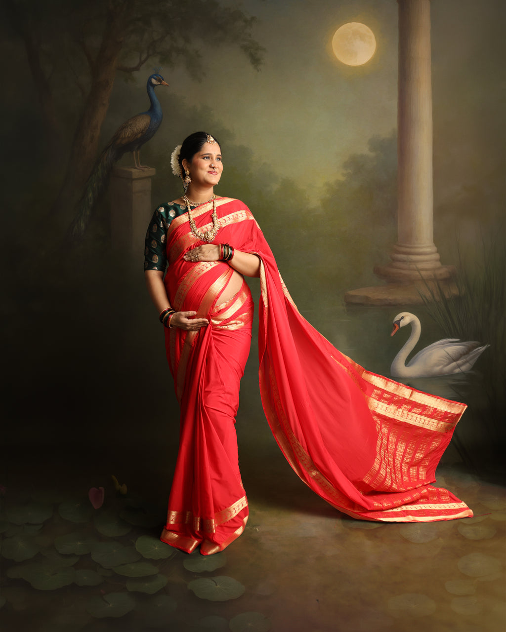 Maternity Combo – Traditional + Solid Backdrop
