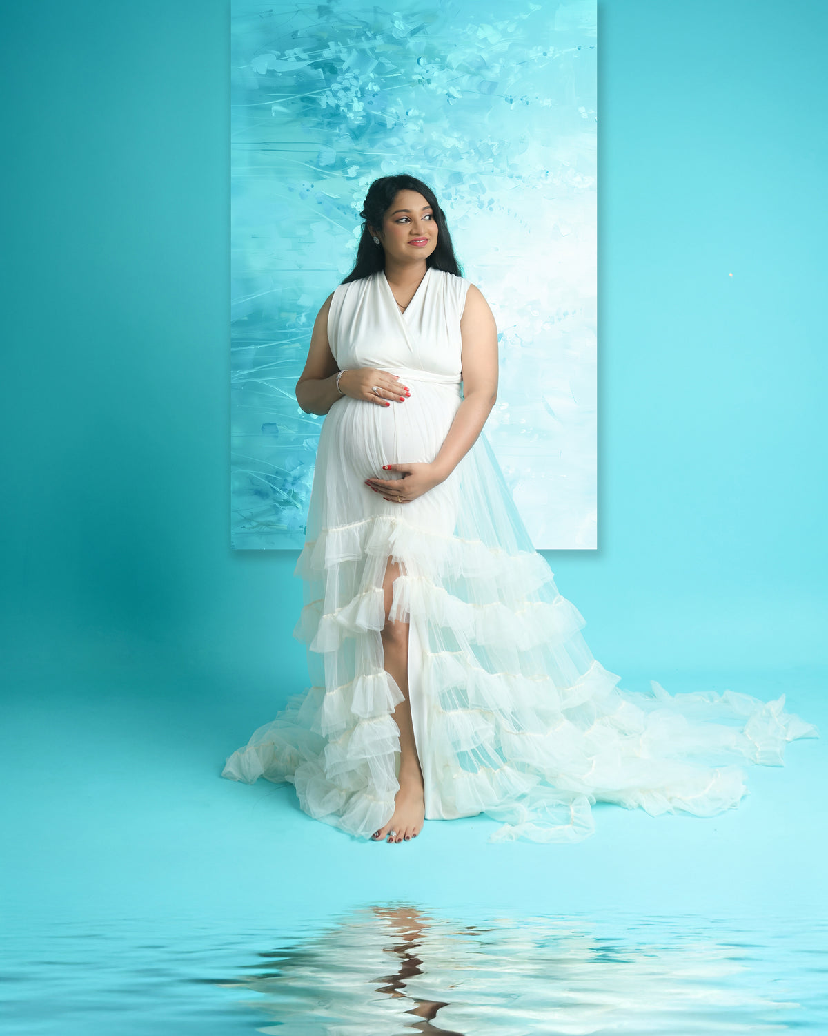 Maternity Combo – Outdoor + Solid Backdrop