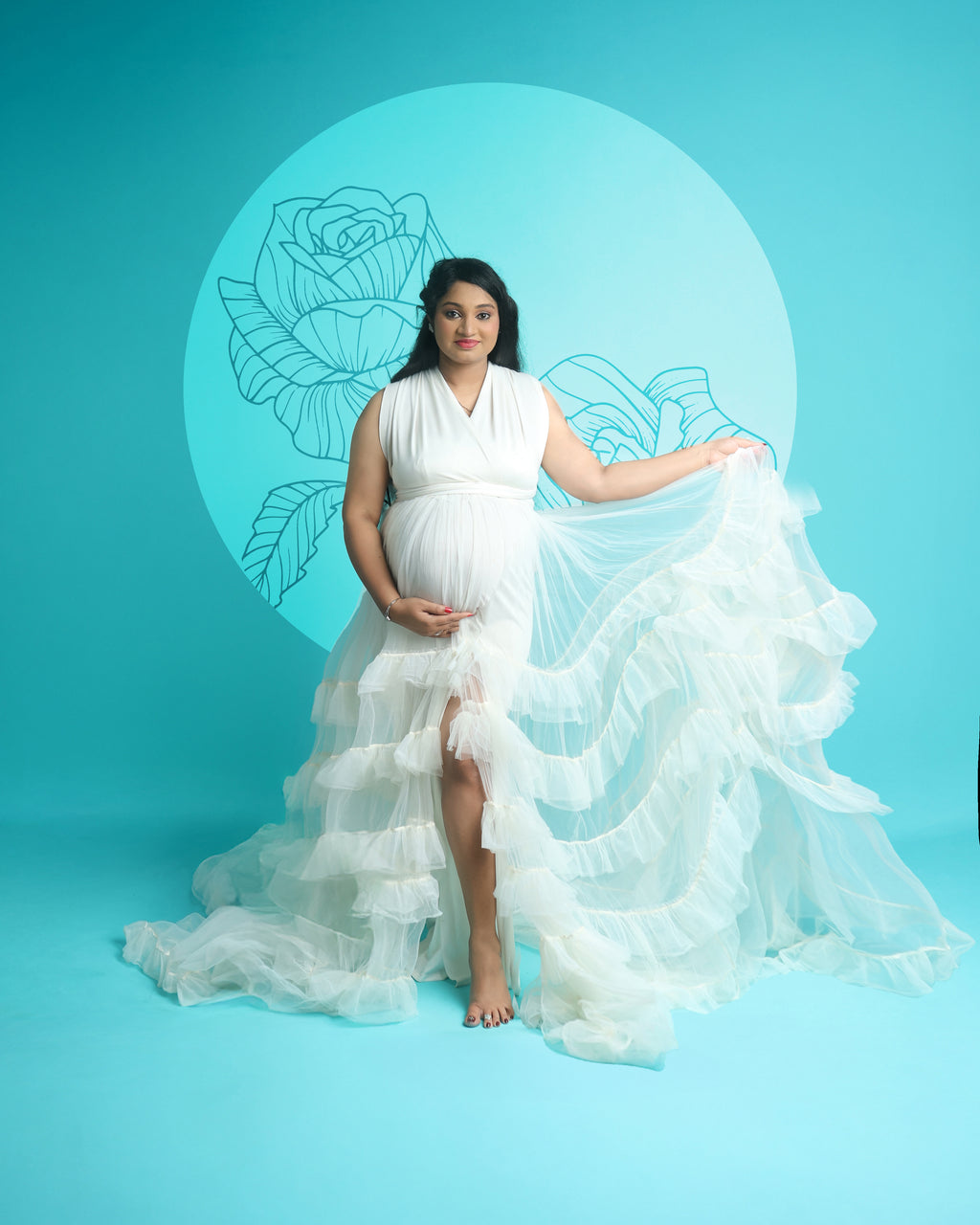 Maternity Combo – Outdoor + Solid Backdrop