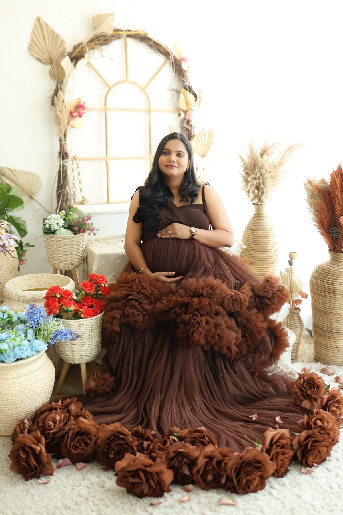 Maternity Photoshoot – Boho Setup