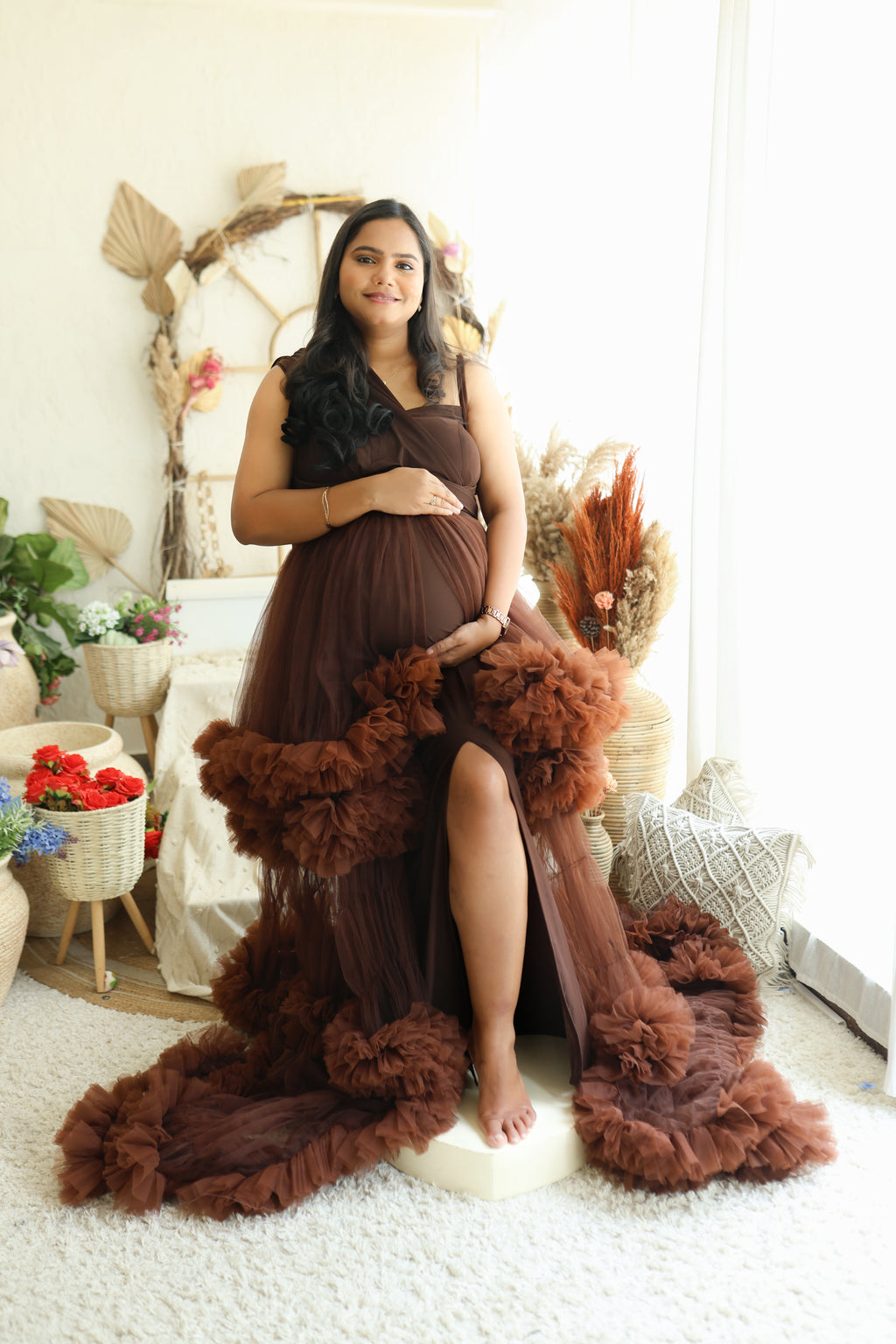 Maternity Photoshoot – Boho Setup