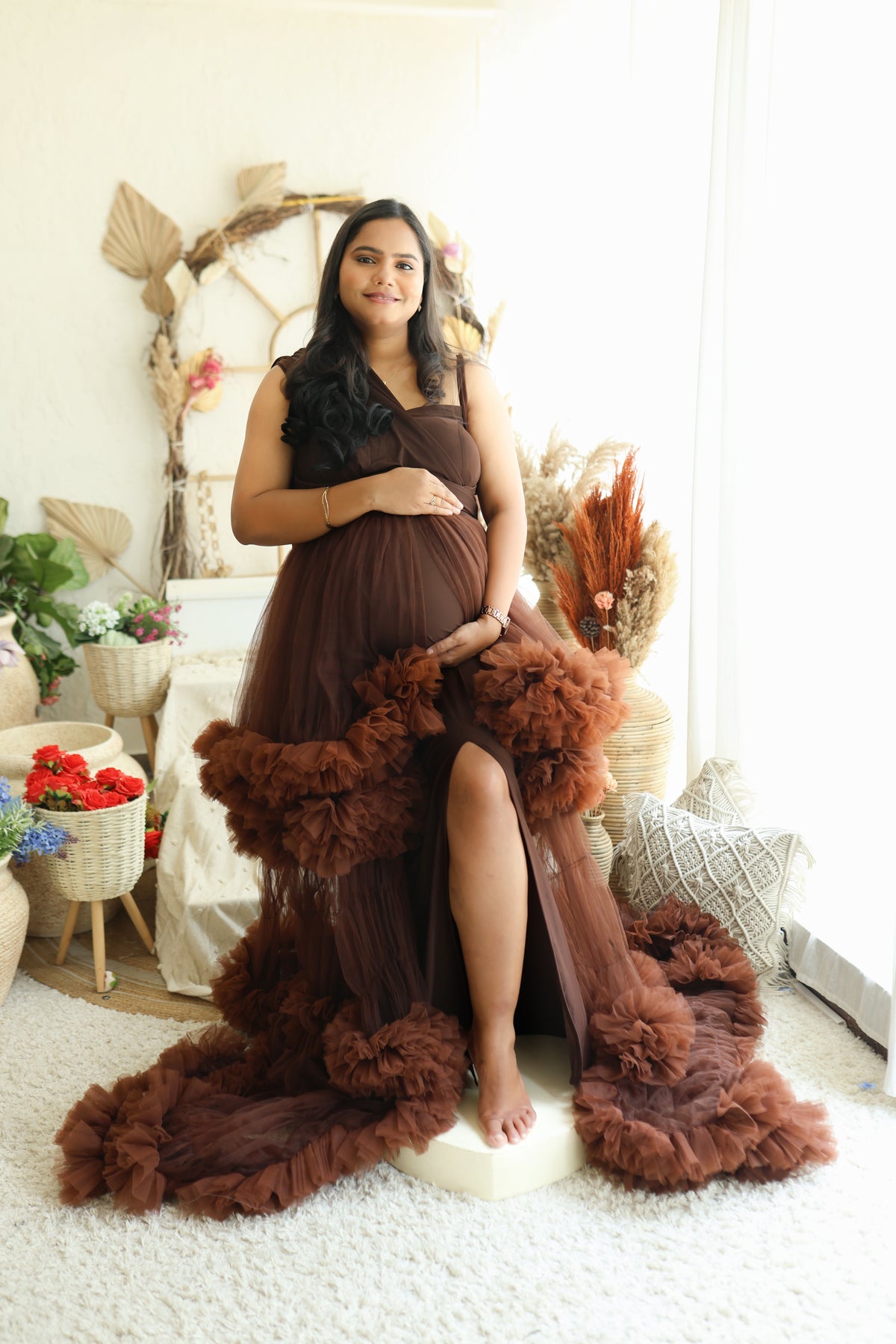 Maternity Photoshoot – Boho Setup