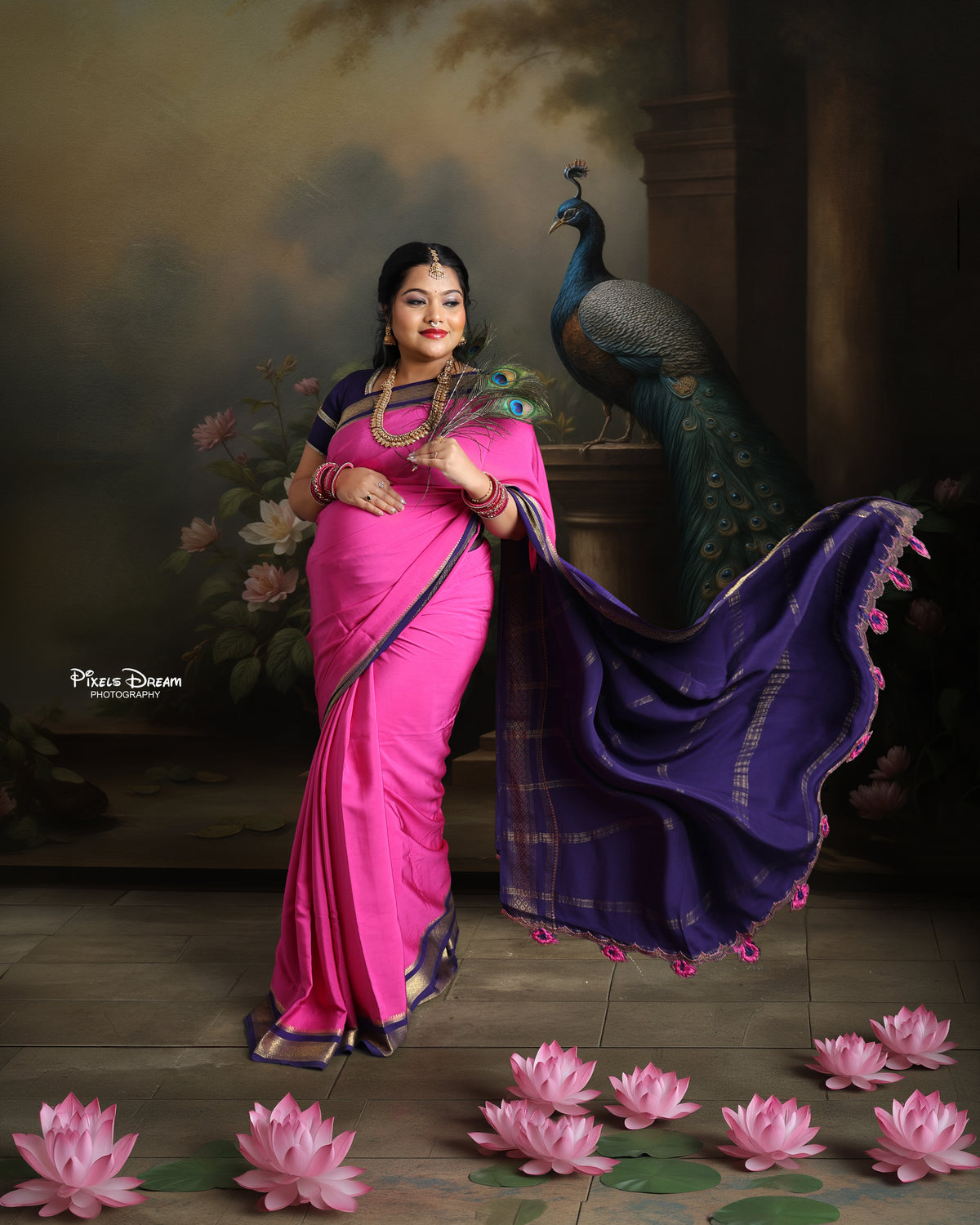Maternity Combo – Traditional + Solid Backdrop