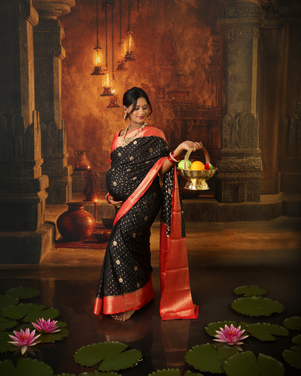 Maternity Combo – Traditional + Solid Backdrop