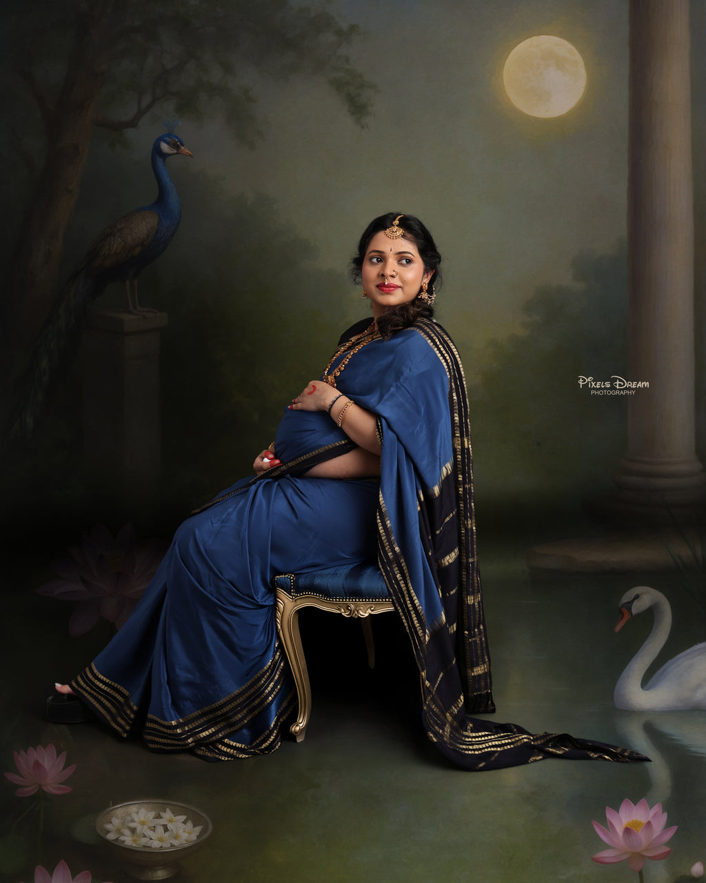 Maternity Combo – Traditional + Solid Backdrop